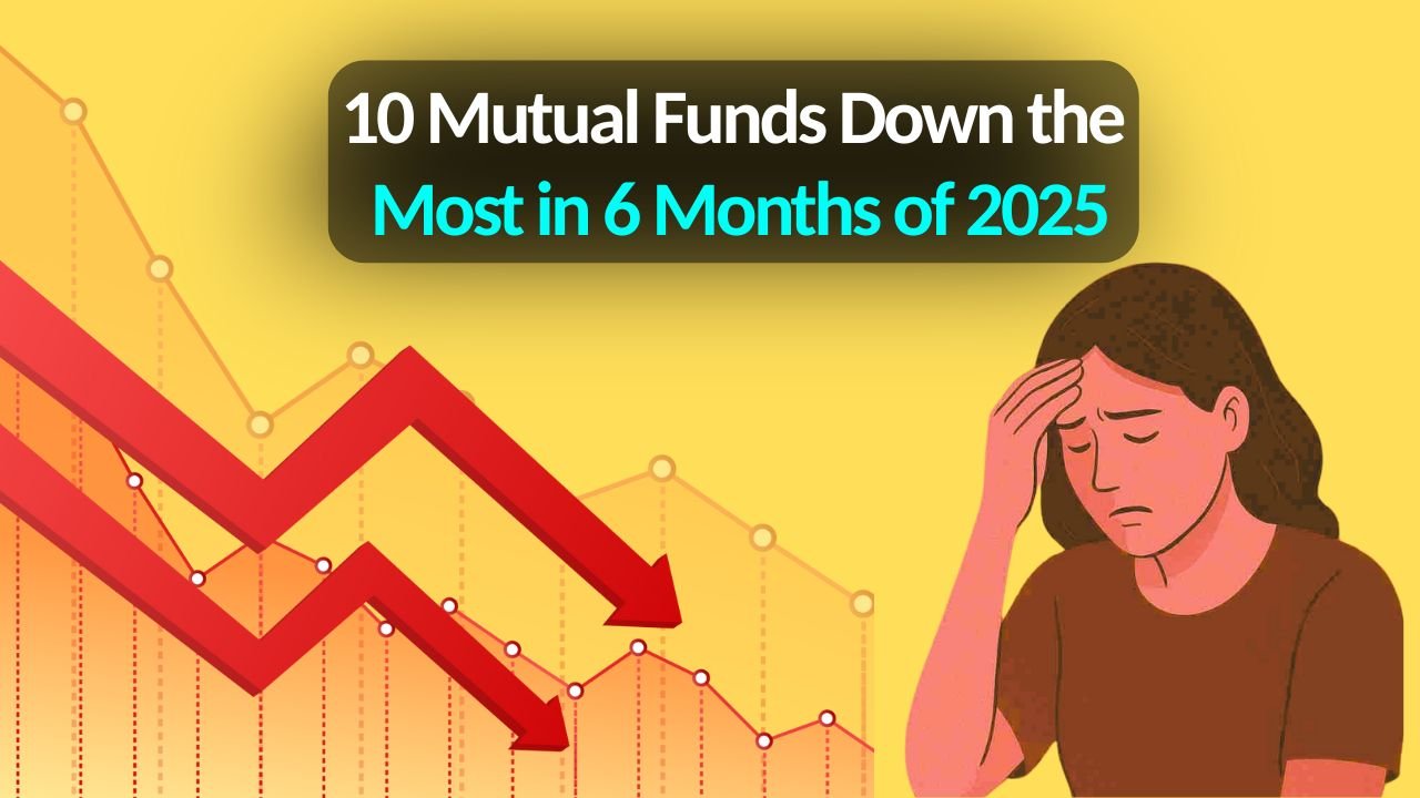 Biggest Losers - 10 Mutual Funds Down the Most in 6 Months of 2025