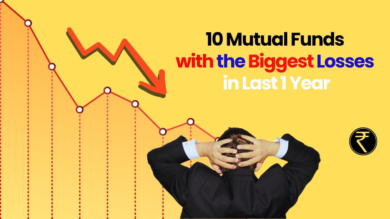 10 Mutual Funds with the Biggest Losses in Last 1 Year (2025 Update)