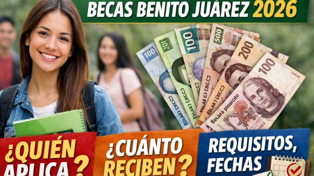 Becas Benito Juárez 2026: quién aplica, cuánto reciben los estudiantes beneficiarios, requisitos, fechas de pago y depósitos confirmados