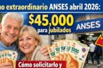 Bono extraordinario ANSES abril 2026: $45,000 para jubilados, cómo solicitarlo y día de acreditación