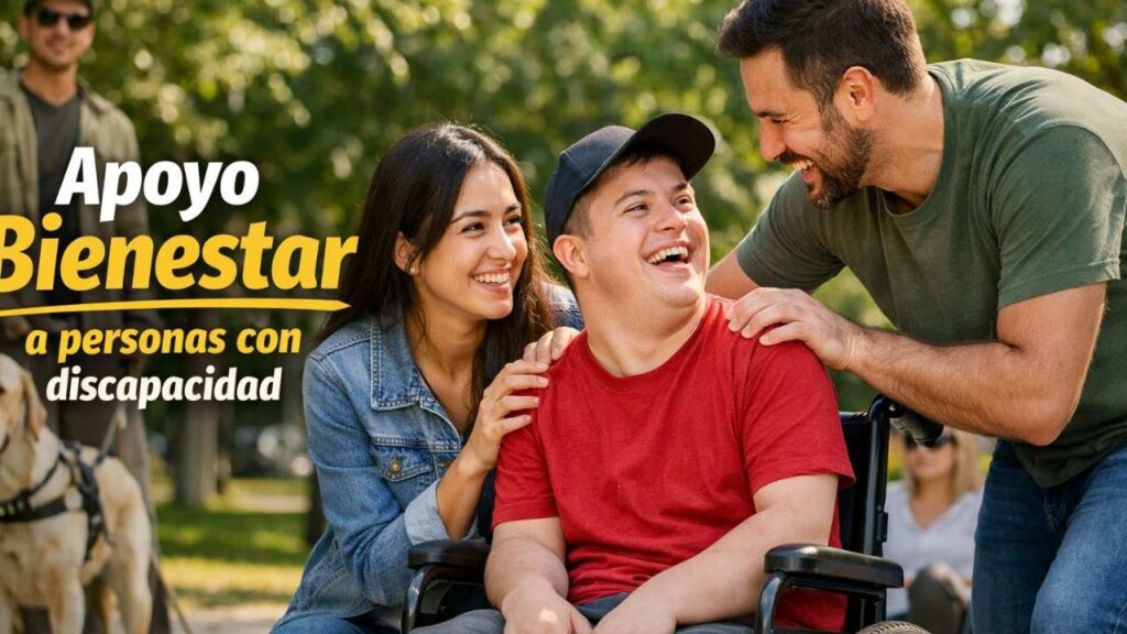 Apoyo Bienestar a personas con discapacidad: $3,100 bimestrales, requisitos y calendario de pagos marzo–abril 2026