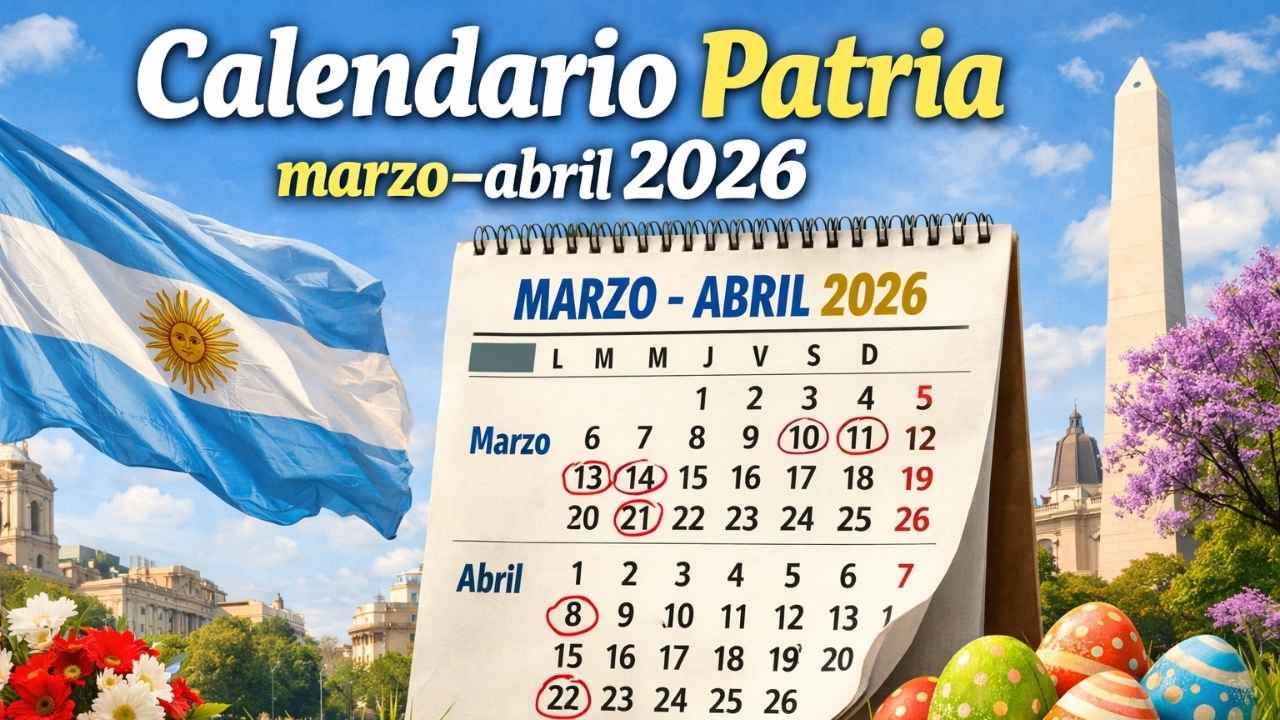 Calendario Patria marzo–abril 2026: depósitos adelantados de bonos y cómo cobrar vía veMonedero digital